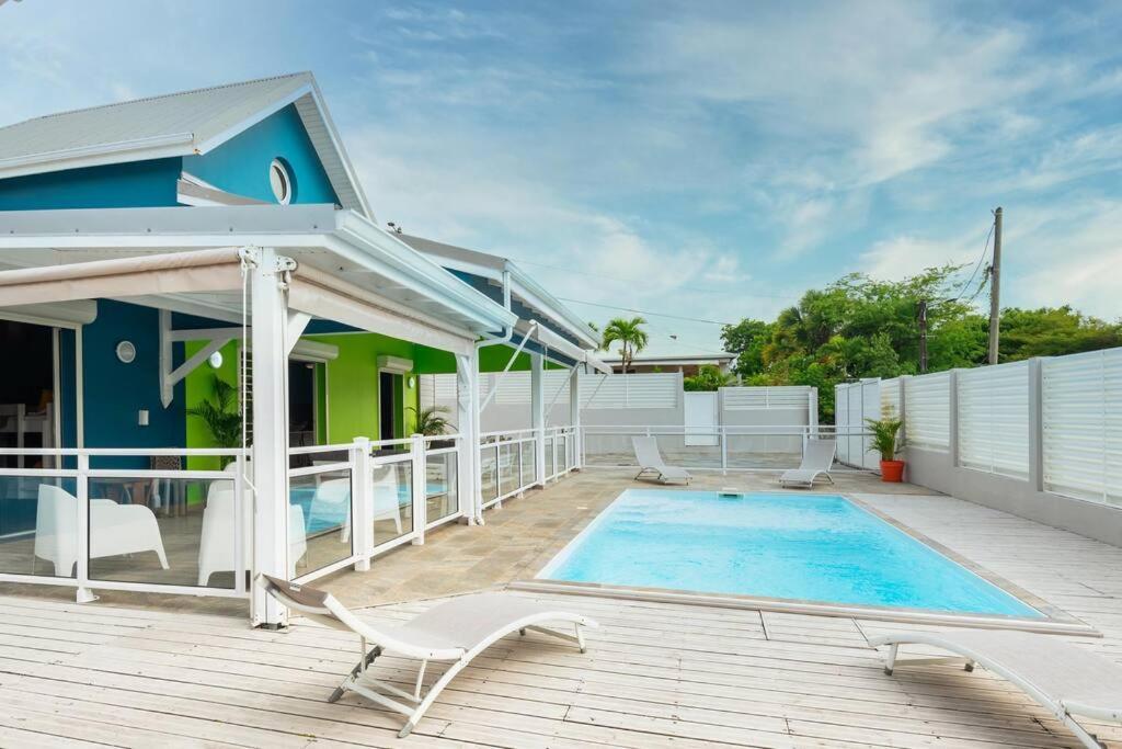 Villa de Standing avec piscine au Gosier Le Gosier  Esterno foto